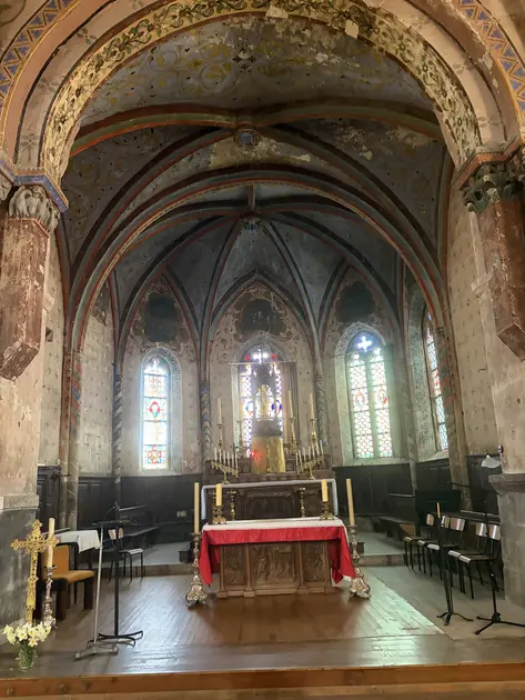 Vue de l'int&eacute;rieur