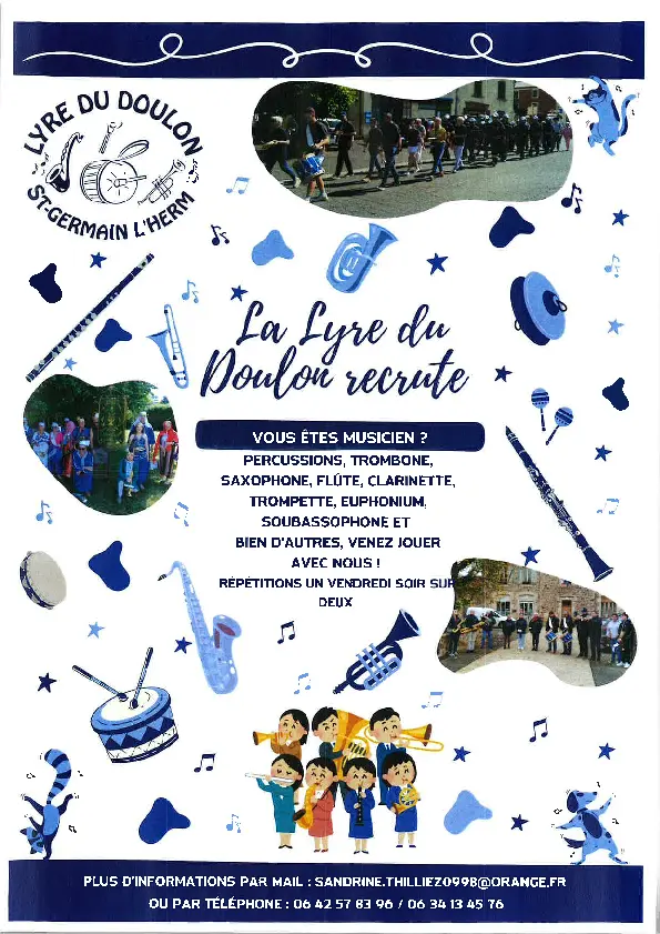 La Lyre du Doulon recrute!
