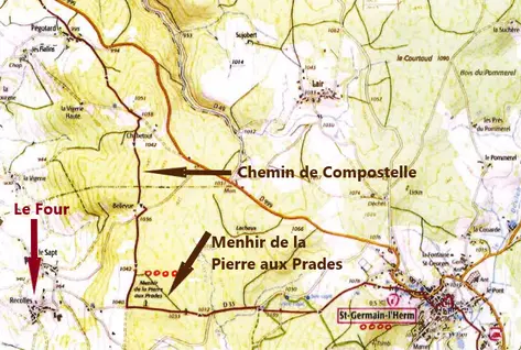 Implantation du four &agrave; pain de Recolles