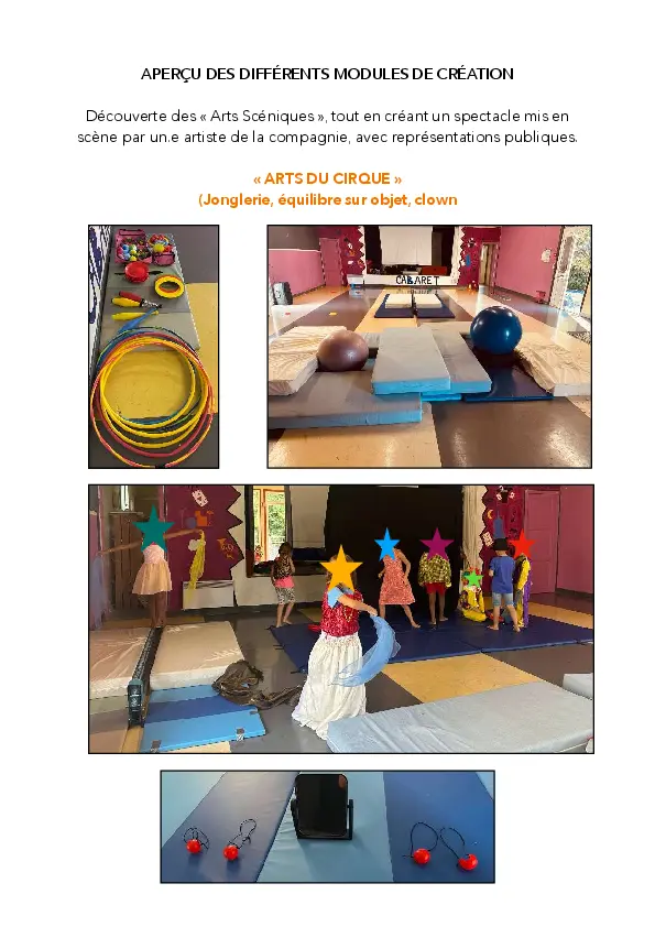 Atelier enfant - Cirque